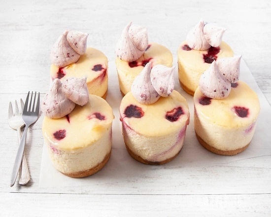 Boysenberry Cheesecake (GF) - Desserts Delivered